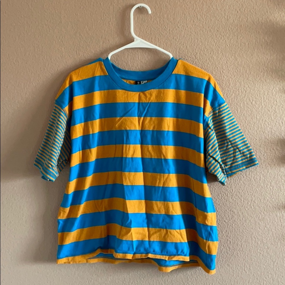 unisex clementine n blue body top